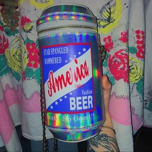 CUTE NOVELTY BEER CAN BAG